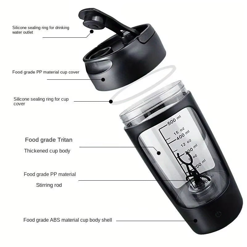 500ML Self-Mixing Shaker